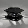 Luces Solares Con Tapa Para Poste De Cerca, 6 Unidades De Le 1