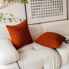 Funda De Almohada Aterciopelada  60x60 Rojizo 5