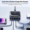 Carregador Rápido 4 Em 1 Toocki Turbo Gan 67w + 4 Cabos Usb 3