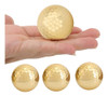 Tiiyee Pelotas Golf A Granel, Bola Portátil Doble Capa Oro Y 1
