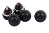 Boton Pulsador Switch 250v 1a Sin Retencion 12mm Negro 4