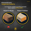 Soporte Tirante Madera 2x2 Para Cielorraso Yeso Machimbre 5