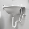 Sifão Sanfonado Universal Ajustável Branco 5 Sifão Sanfonado Universal Ajustável Branco 5