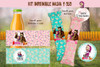 Kit Imprimible Editable Masha Y Oso Completo Candy Bar 5