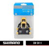 Tacos Taquinhos Pedal Shimano Speed Fixo Sm-sh11 Amarelo 1 Tacos Taquinhos Pedal Shimano Speed Fixo Sm-sh11 Amarelo 1