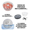 Mini Processador Alimentos Manual 3 Lâminas Diversas Util 6