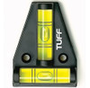 Tuff T Level; Shatterproof Cross Check Bubble Level 2 Way Mu 6