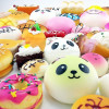 20pcs Jumbo Medianos Mini Al Azar Blandos Suaves Panda/pan/t 5