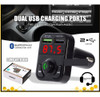 Transmisor Receptor Bluetooth Por Fm Doble Usb Carga Mp3 Car 1