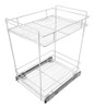 Canasto Extraíble De 2 Niveles De Cocina Blanco Mueble Fark 0