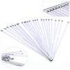 ¡par! 25 Pack Acero Inoxidable 304 Auto Bloqueo De Cable De 0