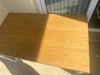 Mesa Con Tapa Tipo Roble, Estructura De Hierro 2