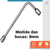 Chave Biela Aço Unitária 8mm Starfer 3