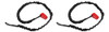 Kayak Rod Leash, 2 Peças, Pá, Borracha De Nylon, Resistente 1