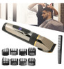 Aparador De Cabelo Usb Clipper Lcd À Prova D'água 2200mah De 7