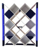 Mueble Estanteria Makkax Color Azul  Rgb Grande / Makkax 0