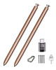 2 Lapices Opticos Para Galaxy Note 20 Bronce + Adaptador 0