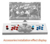 Juego Haz Diy Kits Usb Controlador Joystick Lámpara Led Botó 3