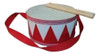 Bombo Niños Parquer 20cm Palillos Correa Rojo Cuota 0