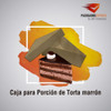 Cajas Para Tortas Porcion Individual Postres Kraft Pack 100 3