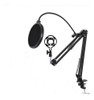 Suporte Pedestal Articulado Microfone+shock Aranha+pop Filte 0