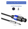 Cable Para Parlante A 1/4  Dekomusic De 25 Pies 12 Awg 2