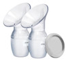Recolector De Leche Materna De Silicona X2 Con Tapa Bebesit 0