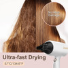 Secador De Pelo Ionico Profesional Con Difusor, Secador De 4