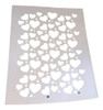 Stencil Fondo Corazones 0