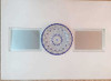Cenicero Cristal Grande Azul Combinado 2