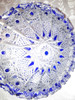 Cenicero Cristal Grande Azul Combinado 4