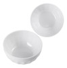 Kit 5 Bowl Melamina 800ml Branco Gourmet Mix Açaí Caldos 2