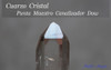 Cuarzo Cristal Punta Maestro Canalizador Dow Altura 6,5 Cms 7