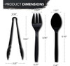 ~? Party Essentials Kit De 33 Piezas Para Servir Buffet De F 4