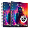 Cuadernos Dibujo Bocetos Arte Espiralados 100 Hojas C U 0