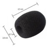 Espuma De Microfone Lapela Headset Filtro Protetor Kit Com 5 3