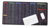 Pad Mouse Pad Impermeável Tapete De Atalhos De Teclado Almof 4
