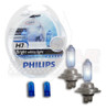 Lâmpada H7 Philips Crystal Vision Ultra 4300k + Pingão 0 Lâmpada H7 Philips Crystal Vision Ultra 4300k + Pingão 0