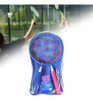 Kit De Badminton Infantil Com Raquete Colorida E Azul Rosa 6 Kit De Badminton Infantil Com Raquete Colorida E Azul Rosa 6