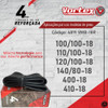Kit Camara Ar 4mm Reforçada Aro 18 + Trava Pneu Traseira 2