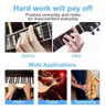 2 Peças De Macas De Dedo Para Guitarra E Ferramentas Extenso 4