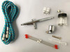Set Aerografo Olympo Dual Deluxe + Accesorios + Clase 2