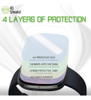 Protector De Pantalla Iqshield Compatible Con Fitbit Versa 3 1