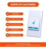 Timbre De Puerta Inalambrico Con Control Remoto 4