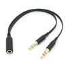 Cabo Divisor: Fone De Ouvido Duplo De 3,5 Mm Ma Cy 5