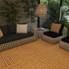 12 Peças Deck Madeira Pinus Modular 50x50cm 7