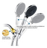 Duchas Brillantes 5 Configuraciones De Pulverización Kit De 2
