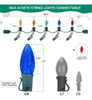 C9 - Luces Led De Navidad Con Clip Rpido, Cadena De Luces Mu 1