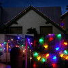 C9 - Luces Led De Navidad Con Clip Rpido, Cadena De Luces Mu 5