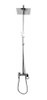 Columna Ducha Exterior Cuadrada Con Transferencia Duchador 0